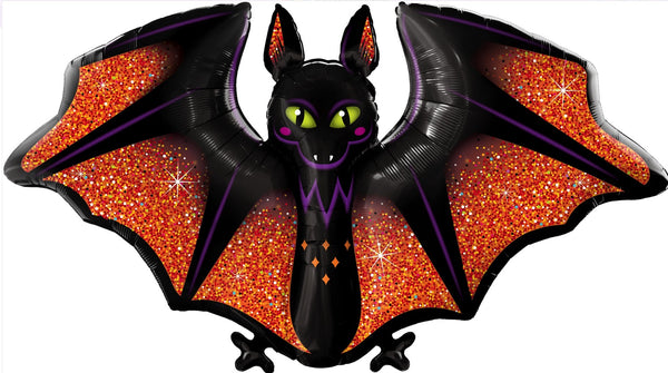 50" SHAPE FOIL GLITZY & GLAM BAT